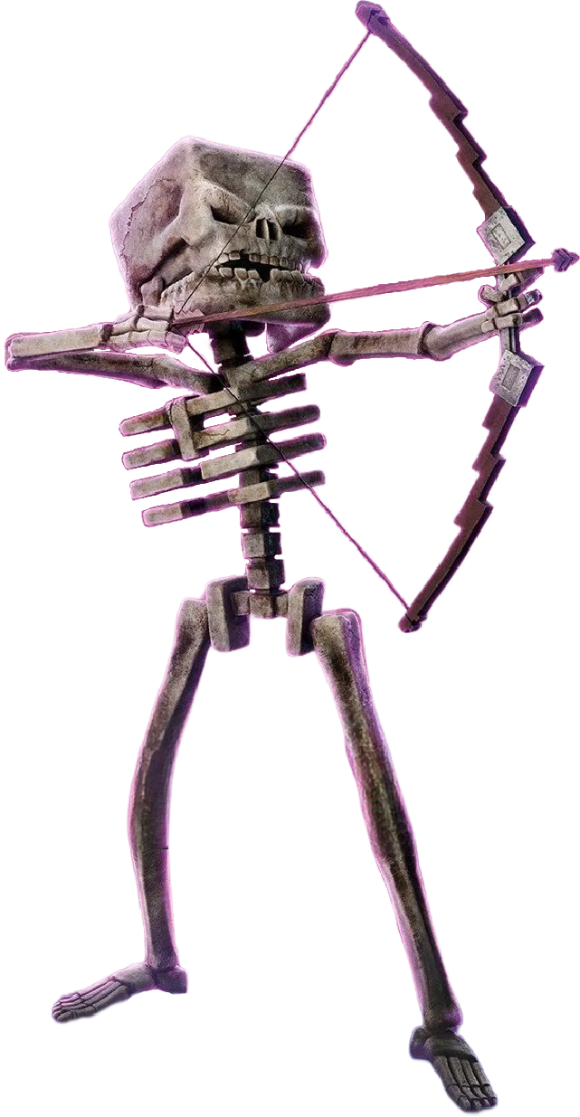 AMCM Skeleton in Minecraft