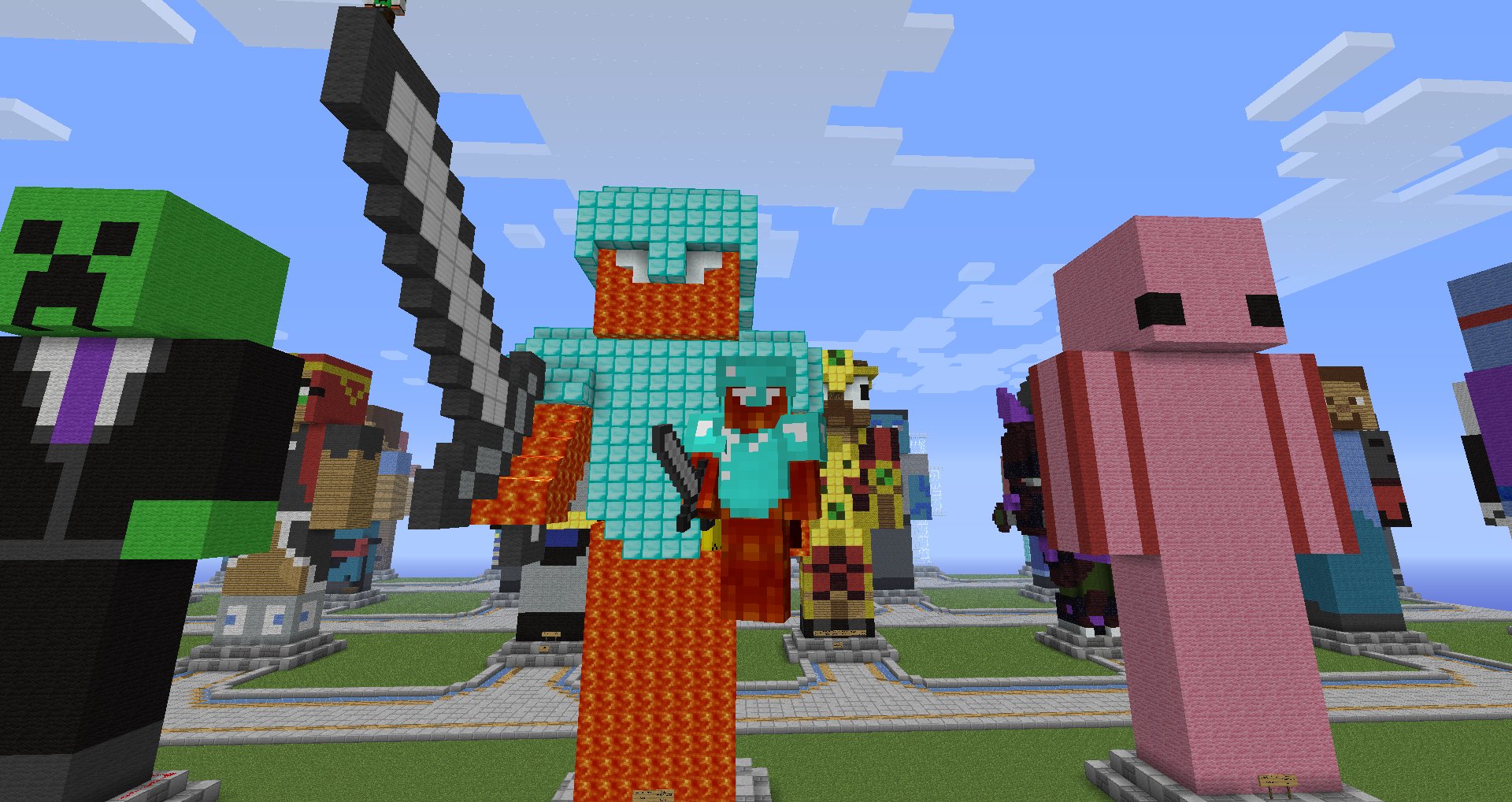 Ez Statue in Minecraft