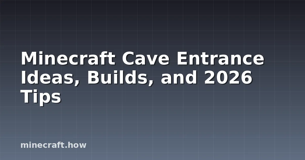 Stone and spruce cave entrance built into a mountain hillside
