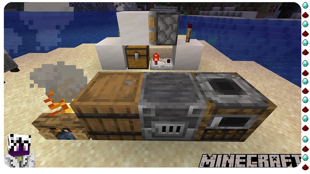 What you can do with new 1.14 blocks and a comparator update detector - Minecraft