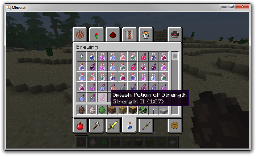 Dinnerbone Potions 1 in Minecraft