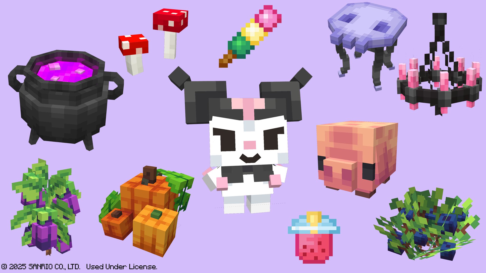 Kuromi in Minecraft