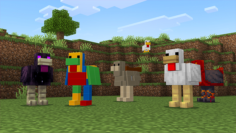 LEGO Minecraft ChickenMounts screenshot 0 in Minecraft