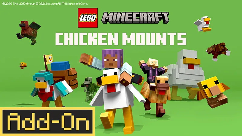 LEGO Minecraft 鸡坐骑: 免费插件详解