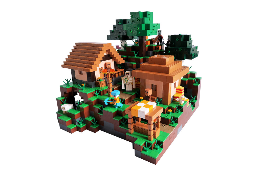 The Plains Village MOC by Edge of Bricks