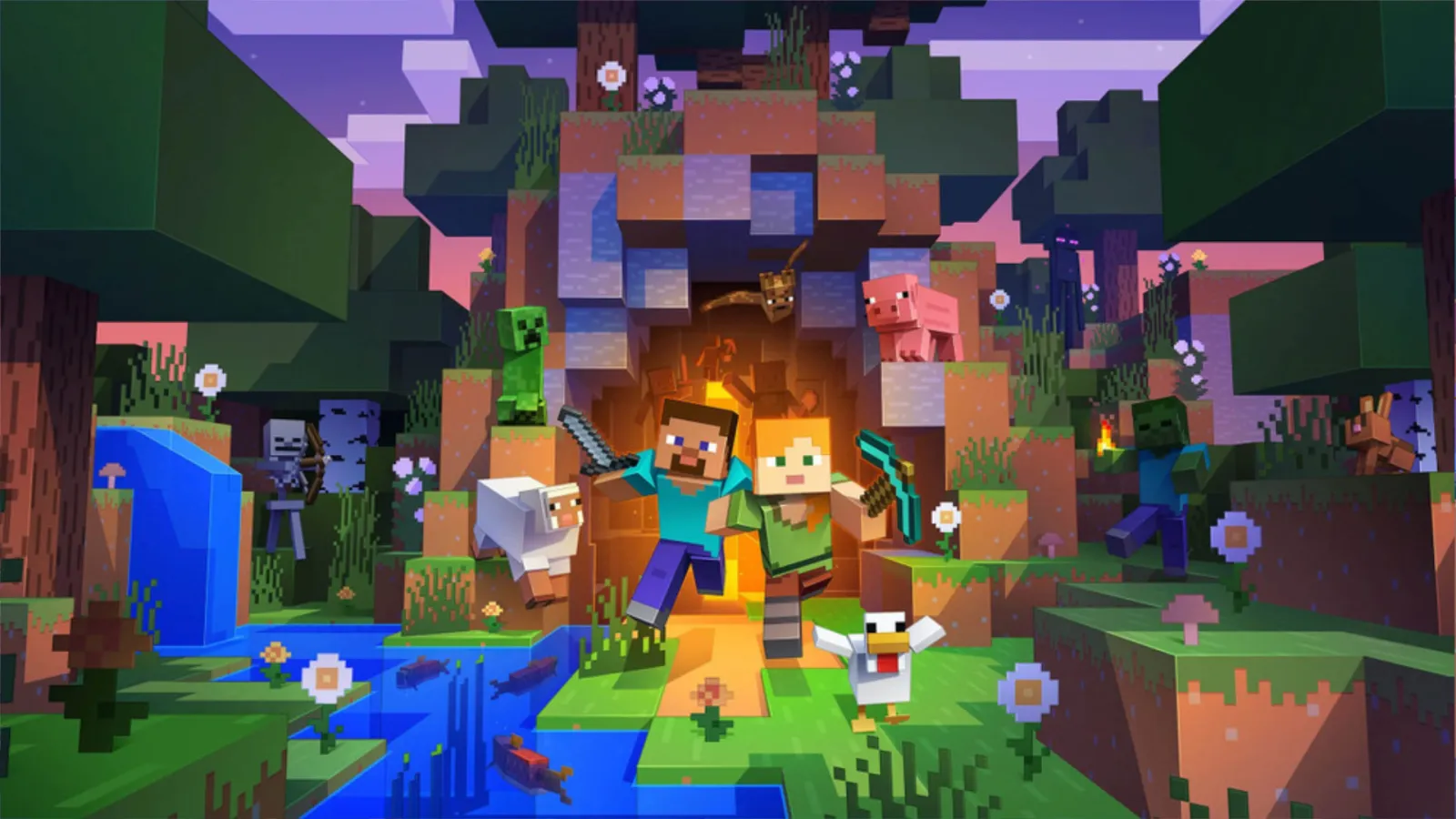 Презентация Minecraft Live на сцене TwitchCon с новыми мобами и анонсами обновлений для живой аудитории