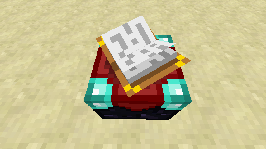 Enchantment table angle precision loss in Minecraft