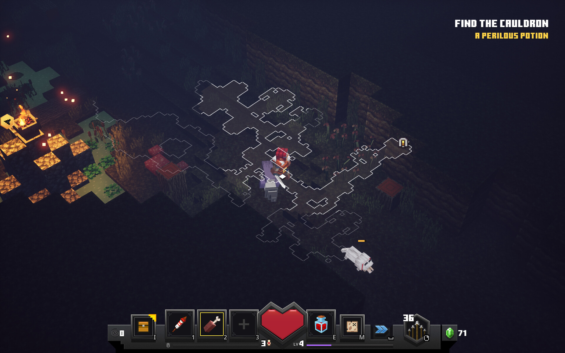 Jakob gavelli dungeons overlaymap in Minecraft