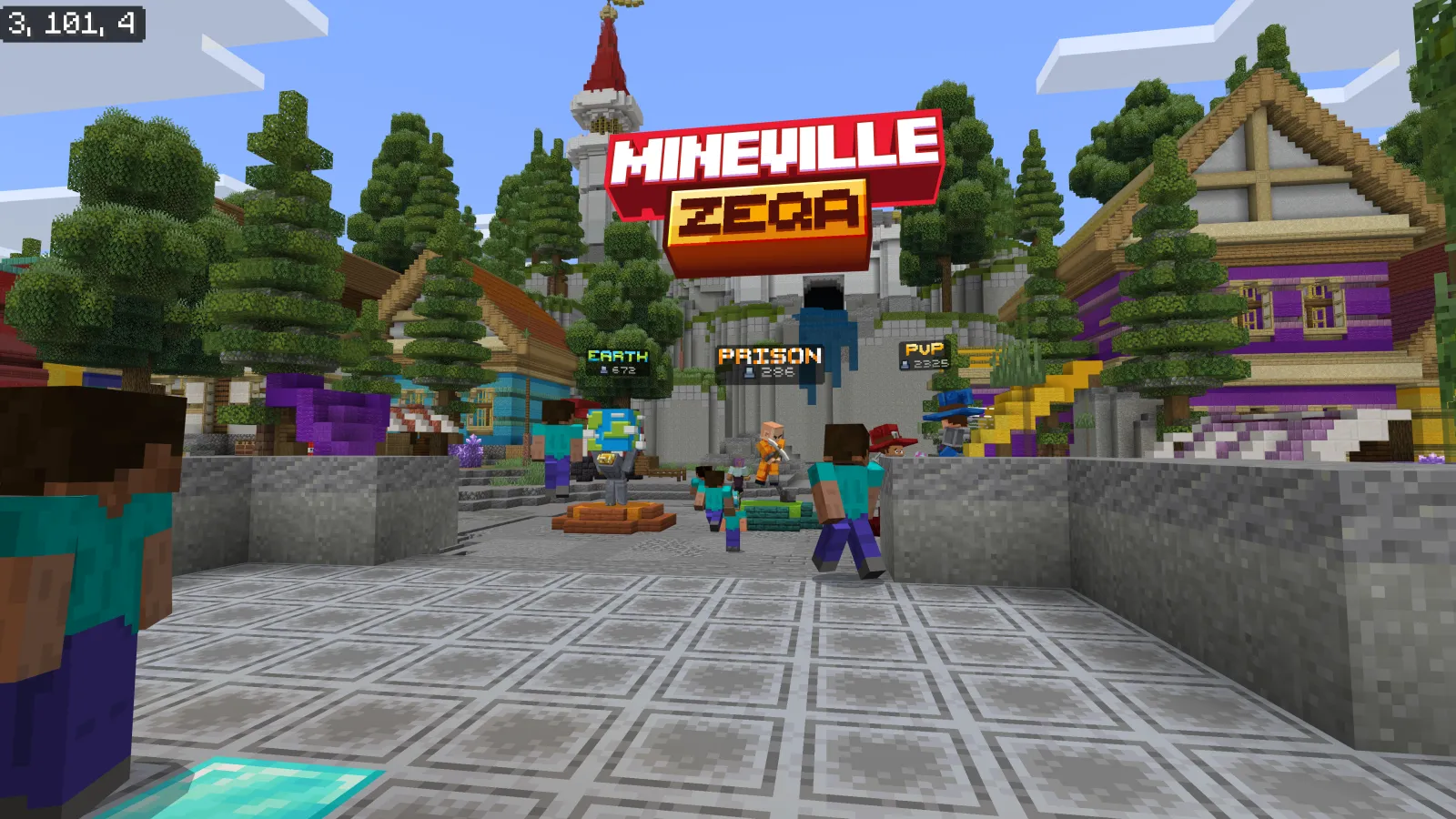 Обзор сервера Minecraft Mineville: полное руководство 2026