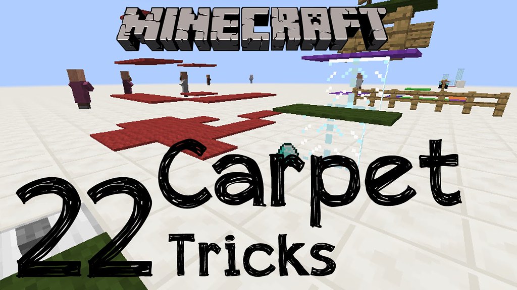 Minecraft - 22 Carpet Tricks