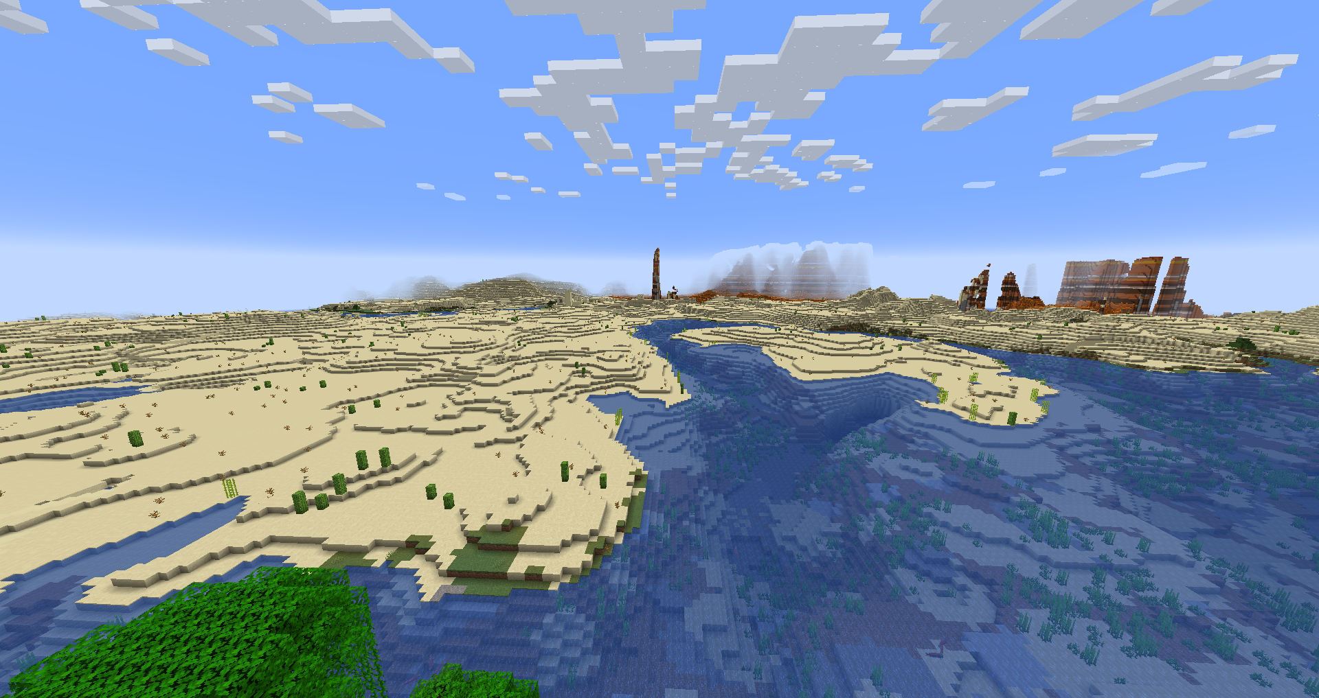 1.19 panorama in Minecraft