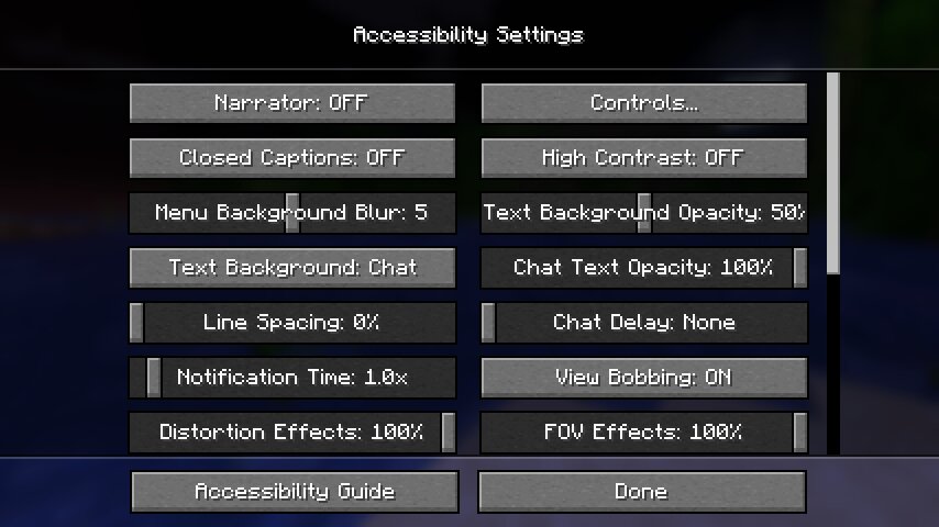 Minecraft Accessibility Features Added in 2026 Explained