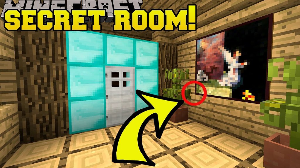 Minecraft: SECRET ROOM!!! - Parcels - Custom Map [3]
