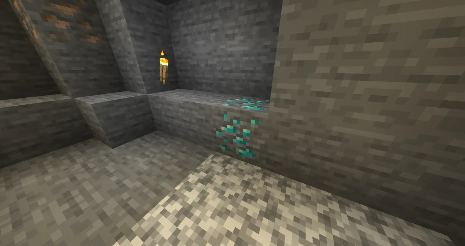 Minerale di diamante in Minecraft