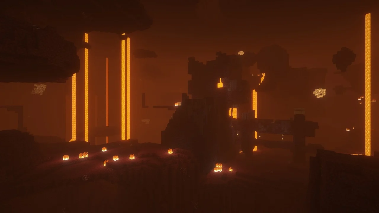 KD2D bg nether in Minecraft