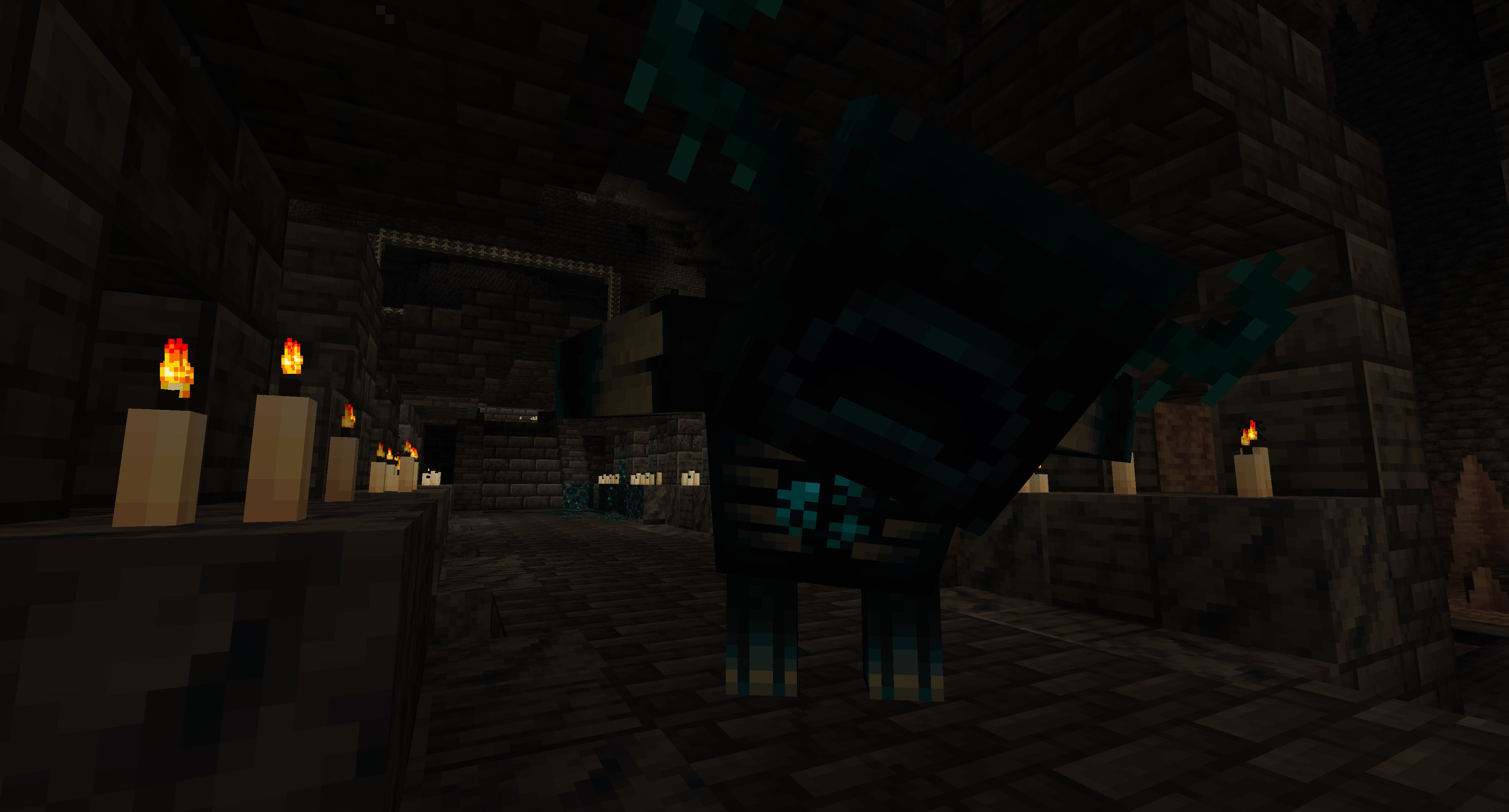 Ancient City Warden in Minecraft