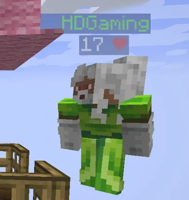 Real extraterrestrialbean in Minecraft
