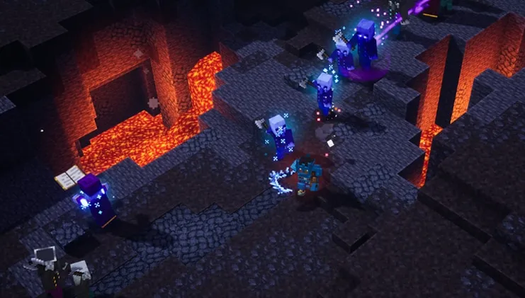 MCD Frost Warrior gameplay in Minecraft