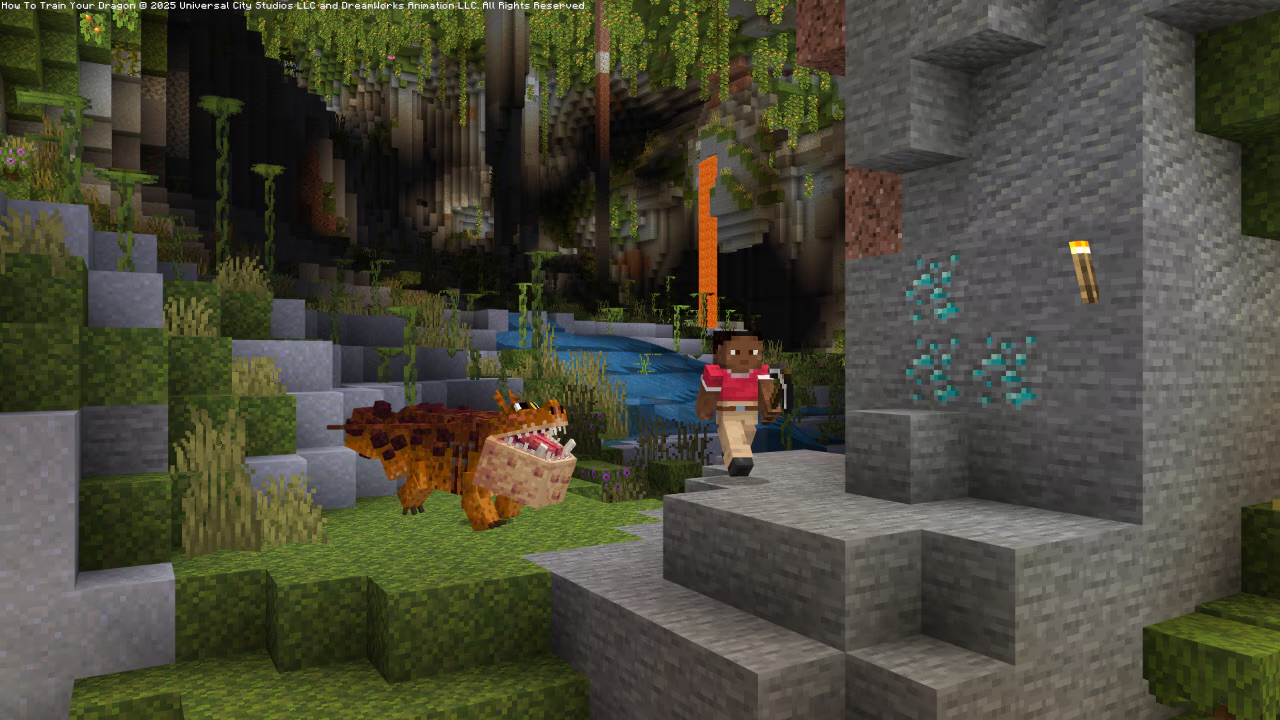 HTTYD Screenshot 3 in Minecraft