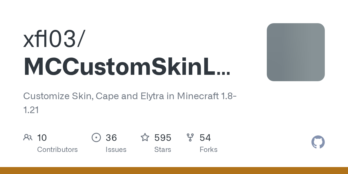 MCCustomSkinLoader: Load Any Skin Offline and on Servers