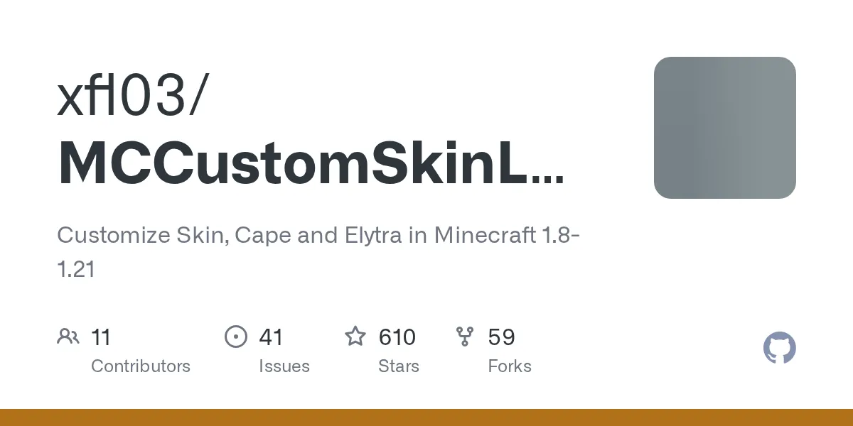 MCCustomSkinLoader: Load Custom Skins, Capes and Elytra in Minecraft 2026