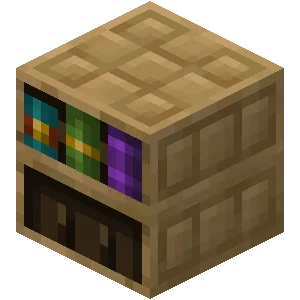 Chiseled Bookshelf (S 56) in Minecraft