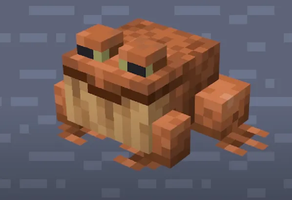 Big Temprate Frog old in Minecraft
