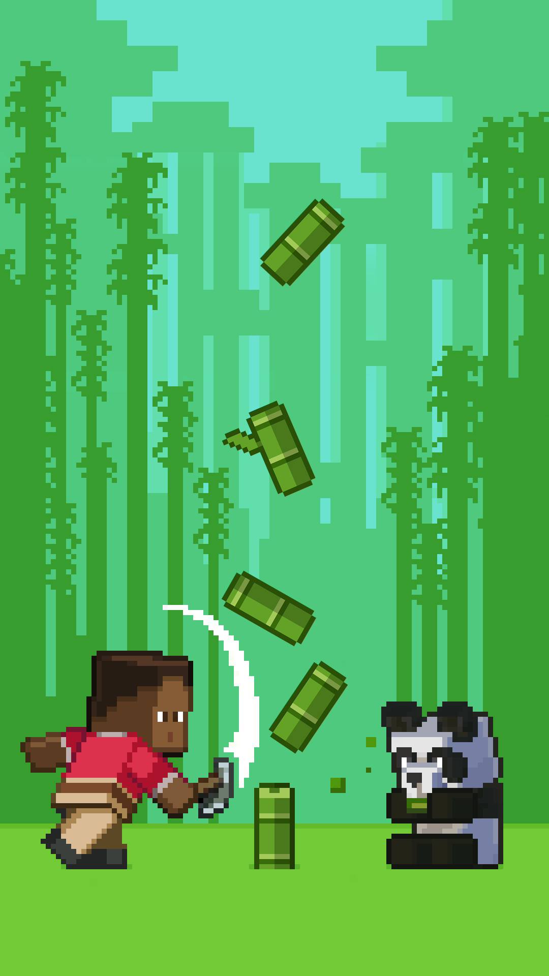 Bamboo Wallpaper in Minecraft