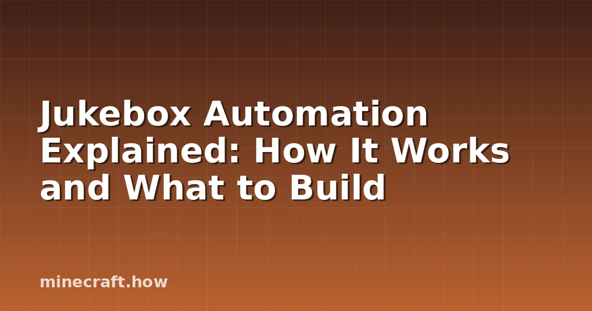 Jukebox Automation Explained: How It Works and What to Build