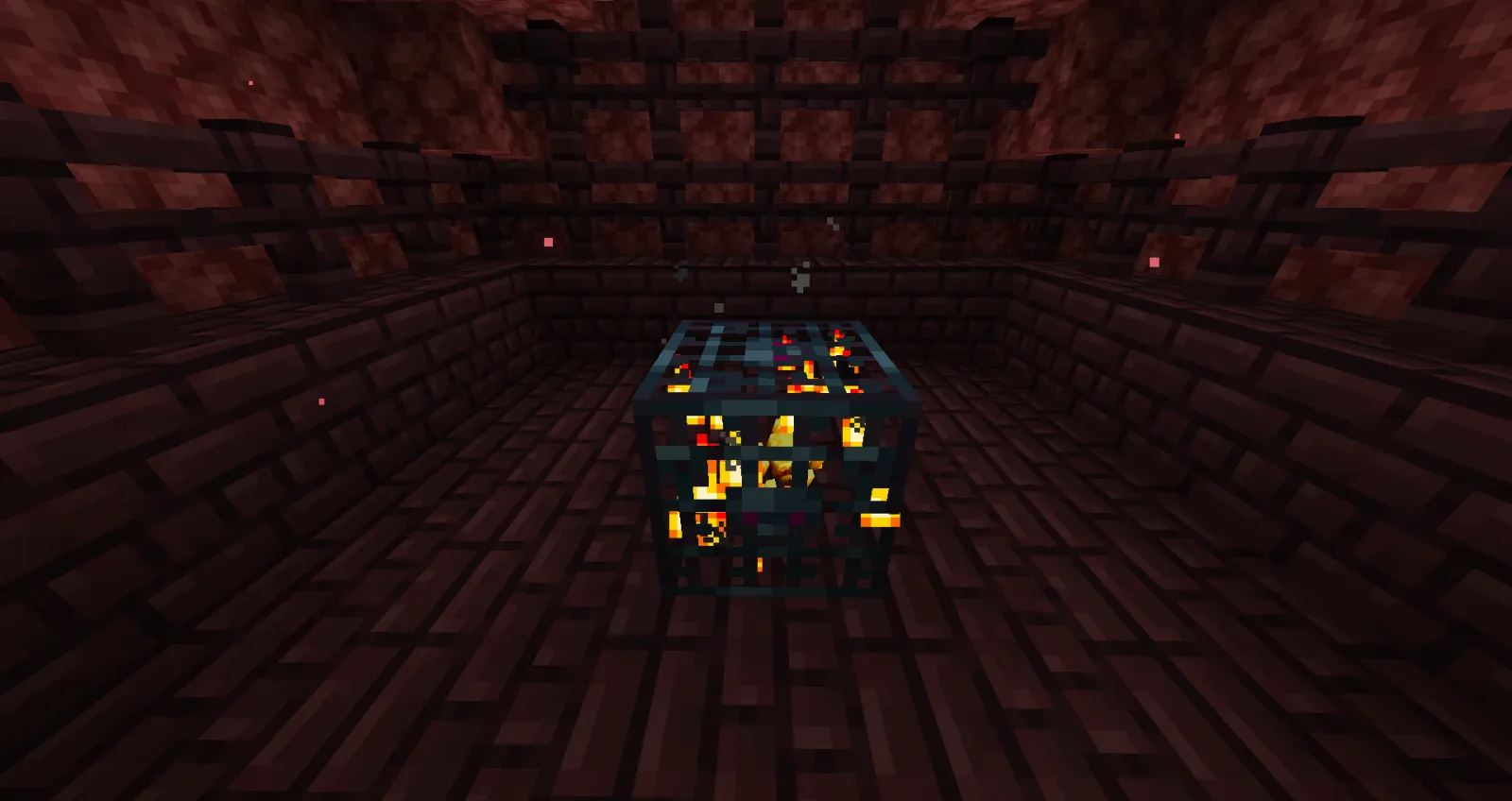 Blaze spawner in Minecraft