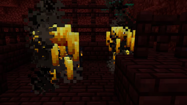 Blaze ingame in Minecraft