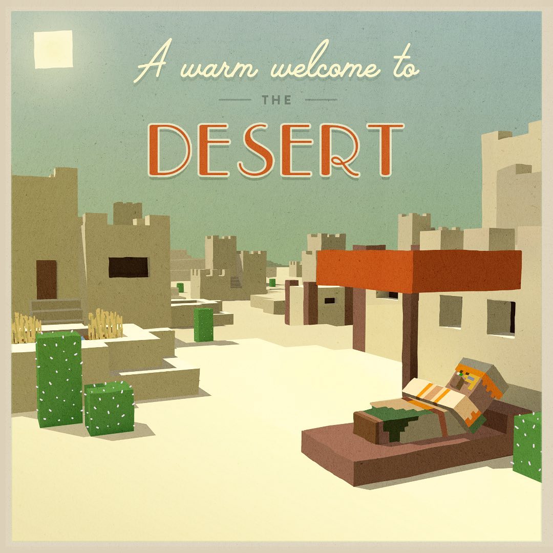 A Warm Welcome in Minecraft