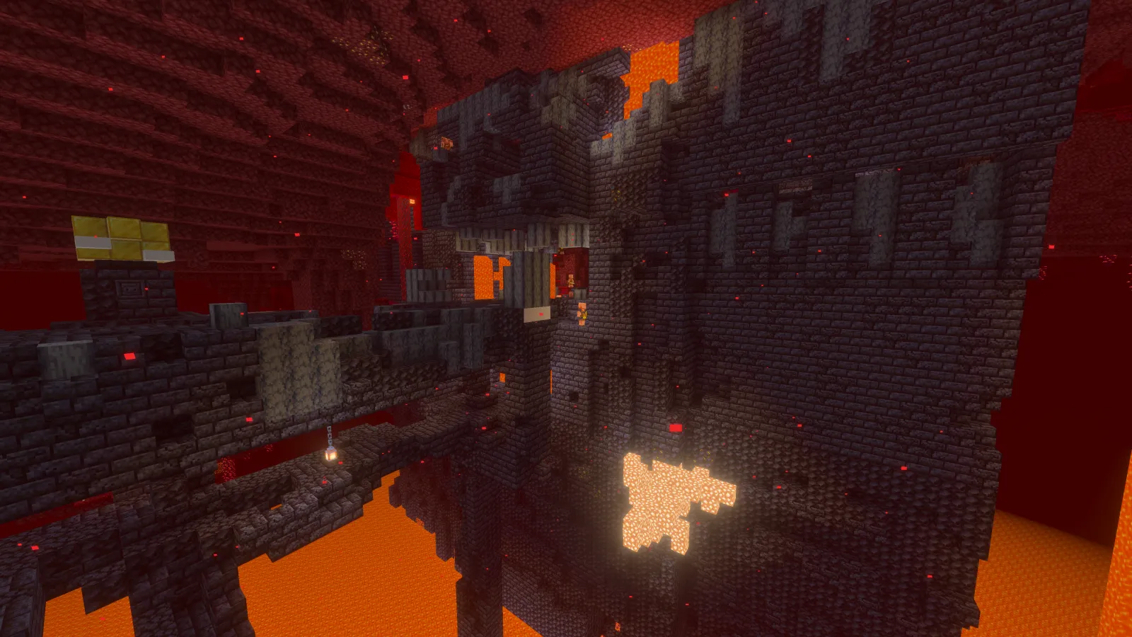 Gráficos Vibrantes del Remanente de Bastión en Minecraft