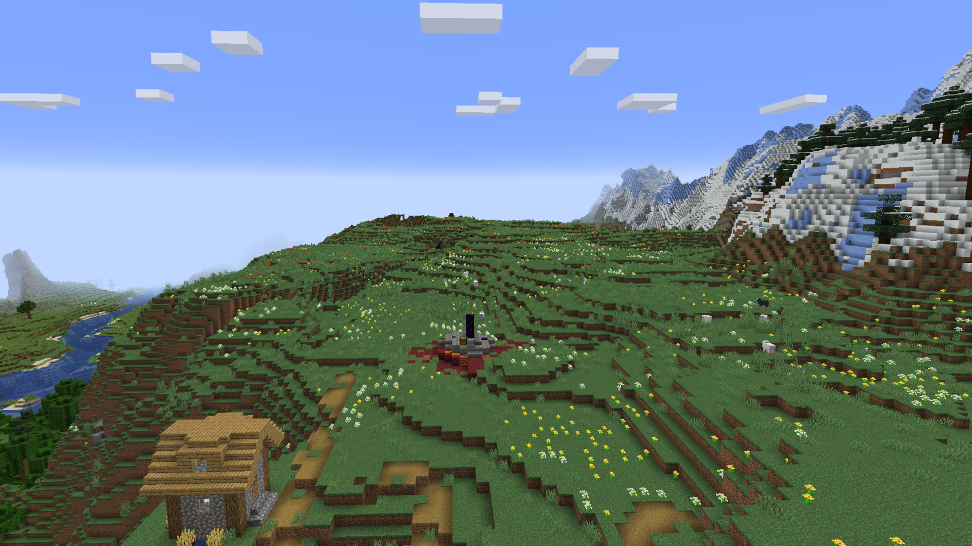 1.18 Meadow in Minecraft