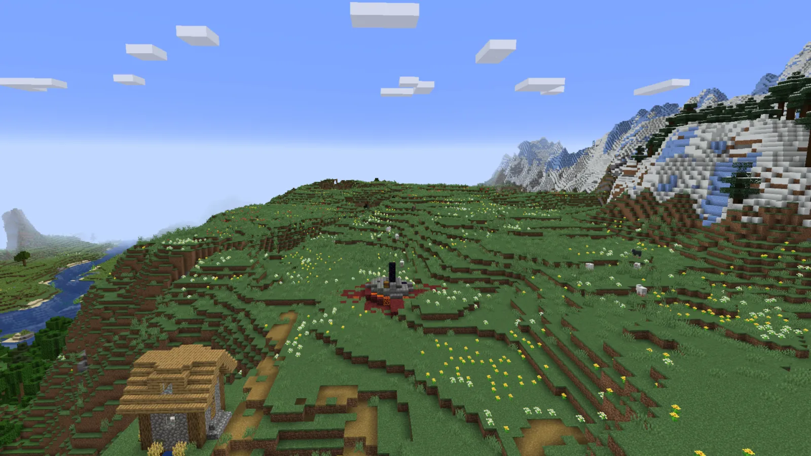 1.18 Meadow в Minecraft