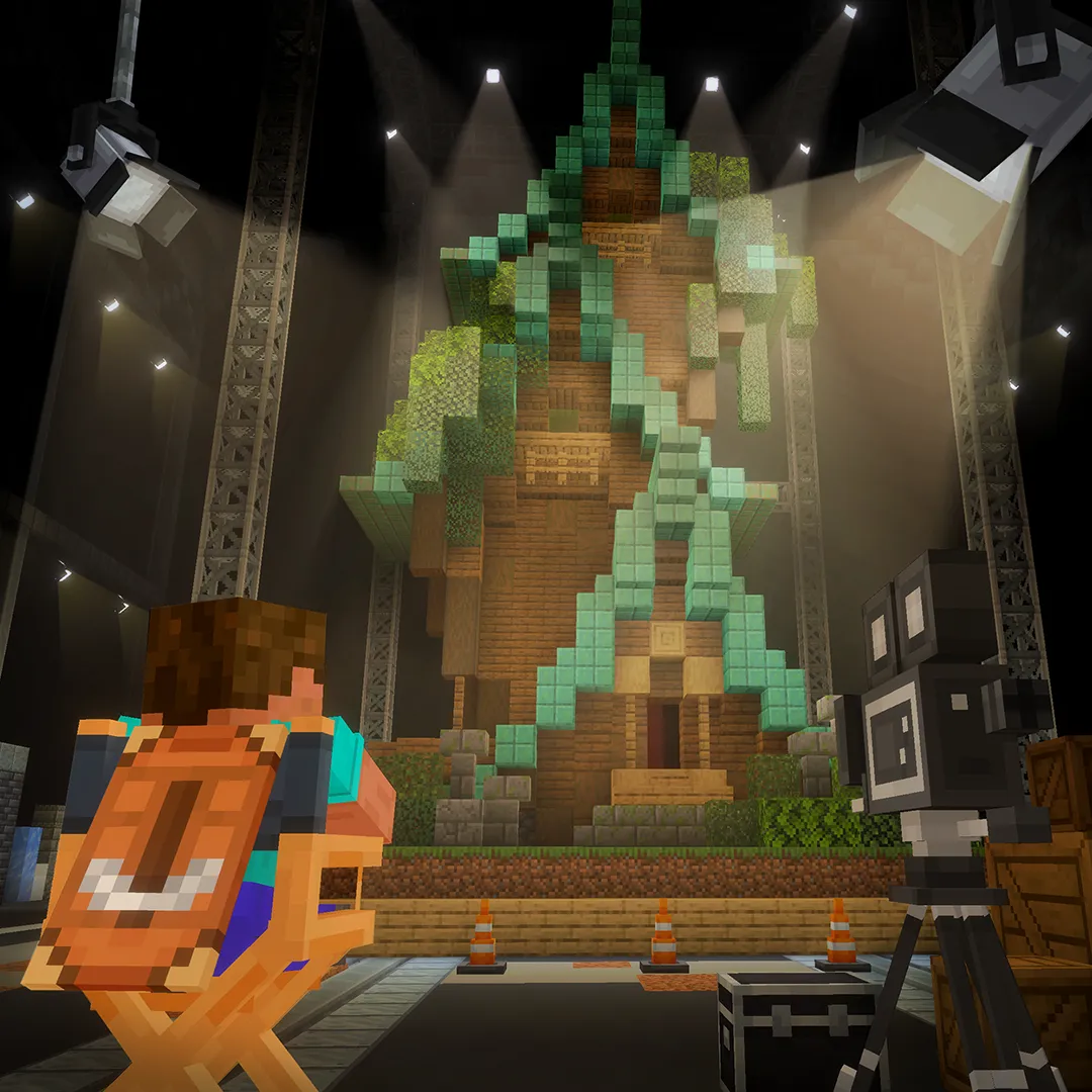 Sapphirebuild gleamio 1x1 in Minecraft