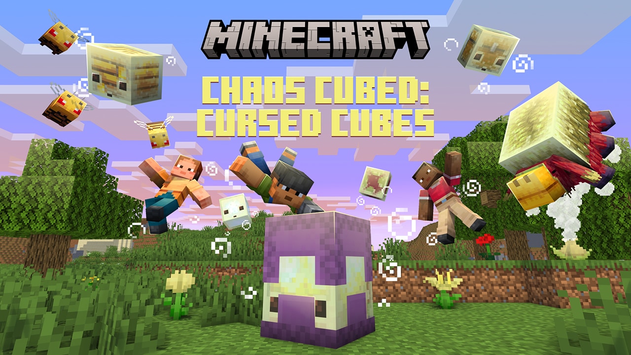 Chaos Cubed Cursed Cubes Add On Key Art.jpg in Minecraft