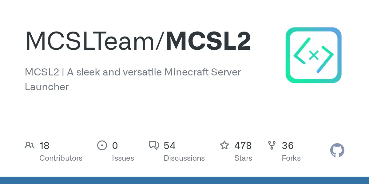 MCSL2: The Minecraft Server Launcher Built for Everyone