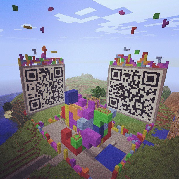 Welcome to the #Tetris #Hotel. #Minecraft...
