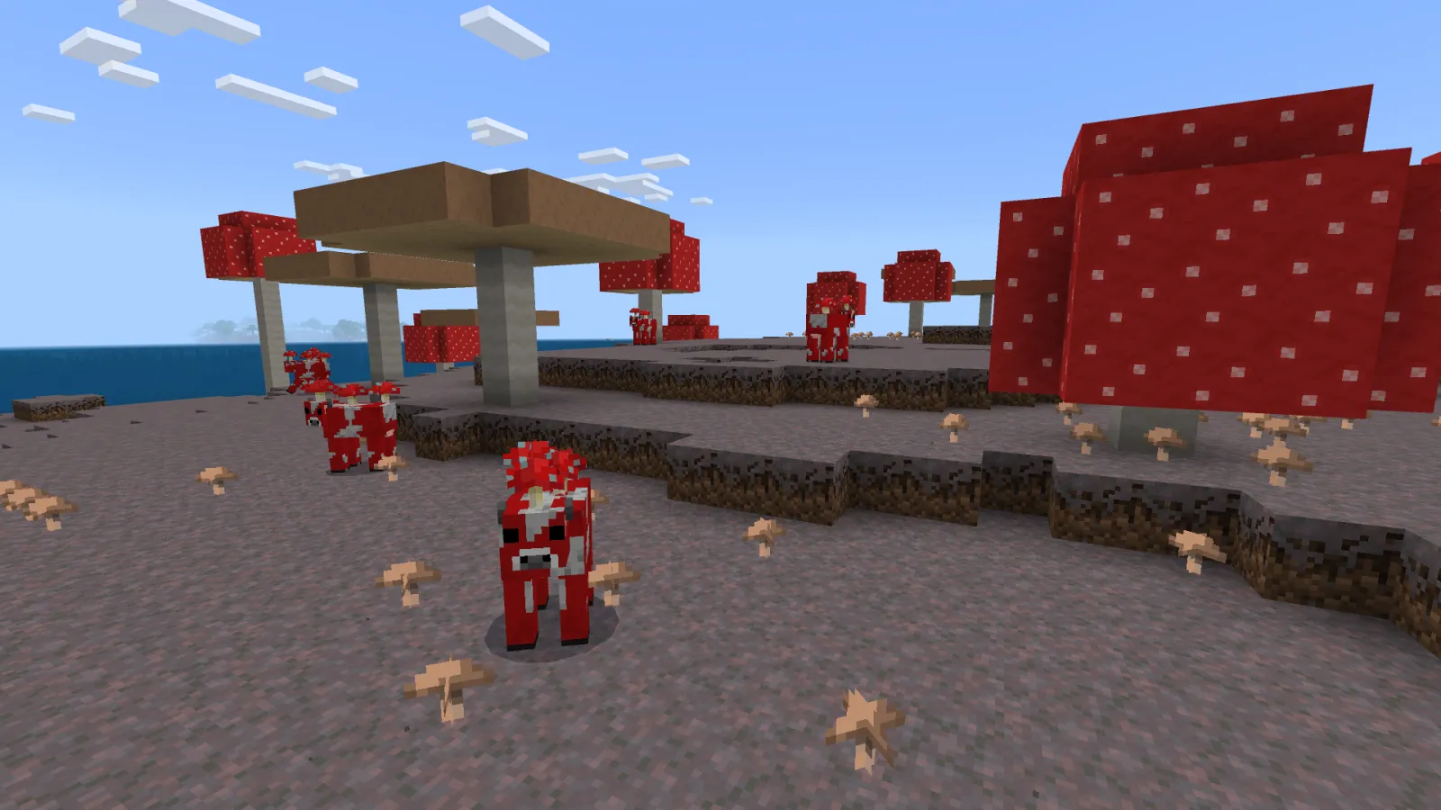 Mushroom Island seed template in Minecraft
