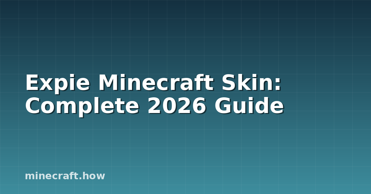 Skins Expie Minecraft: Guía Completa para 2026