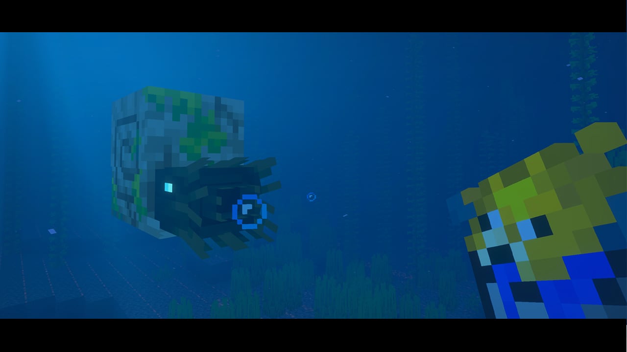 Domesticando un Zautilus en Minecraft