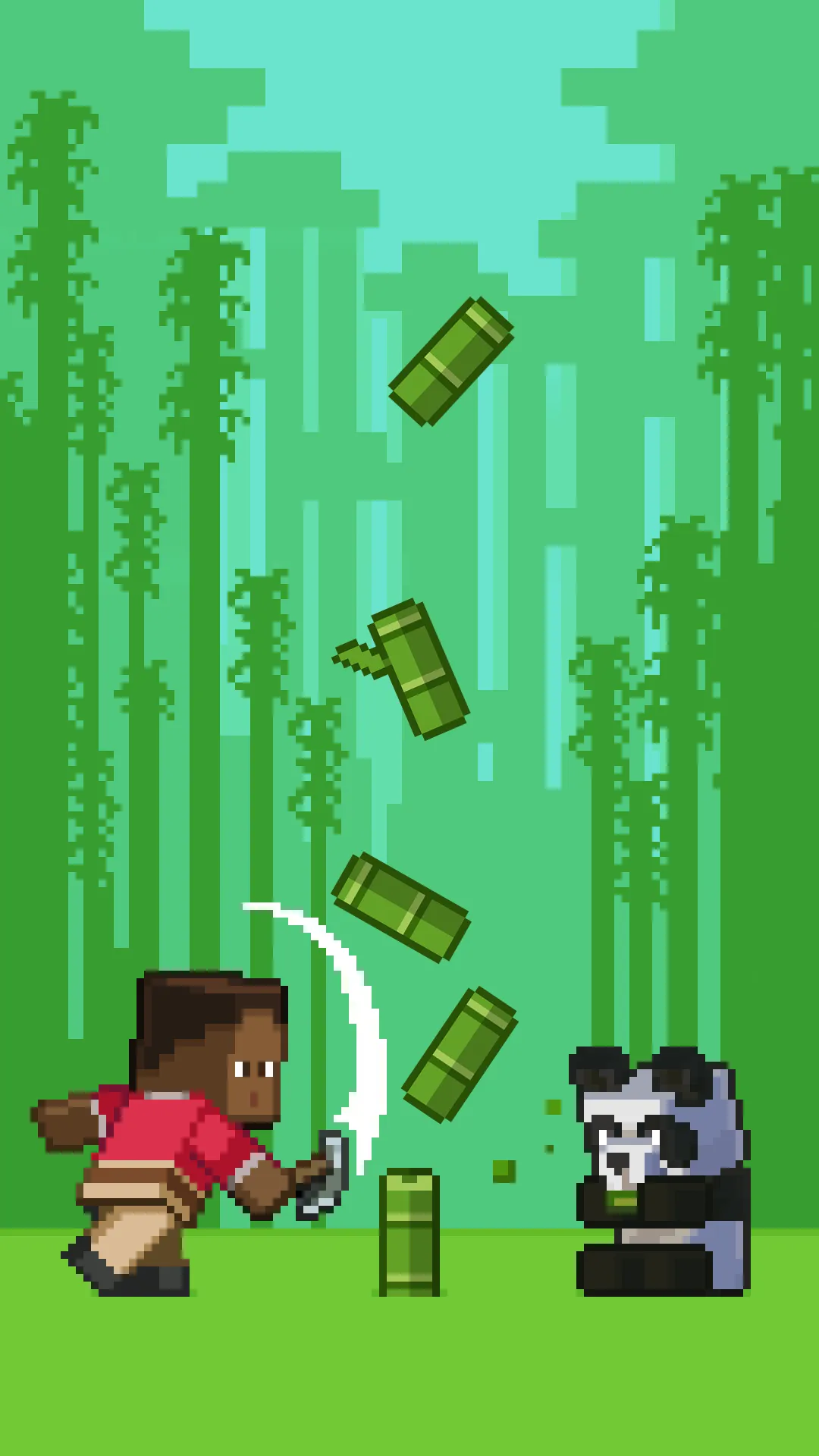 Bamboo Wallpaper in Minecraft
