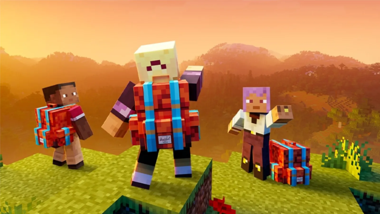 Características de Minecraft Preview incluyendo mochila Herschel y mejoras de Pruebas