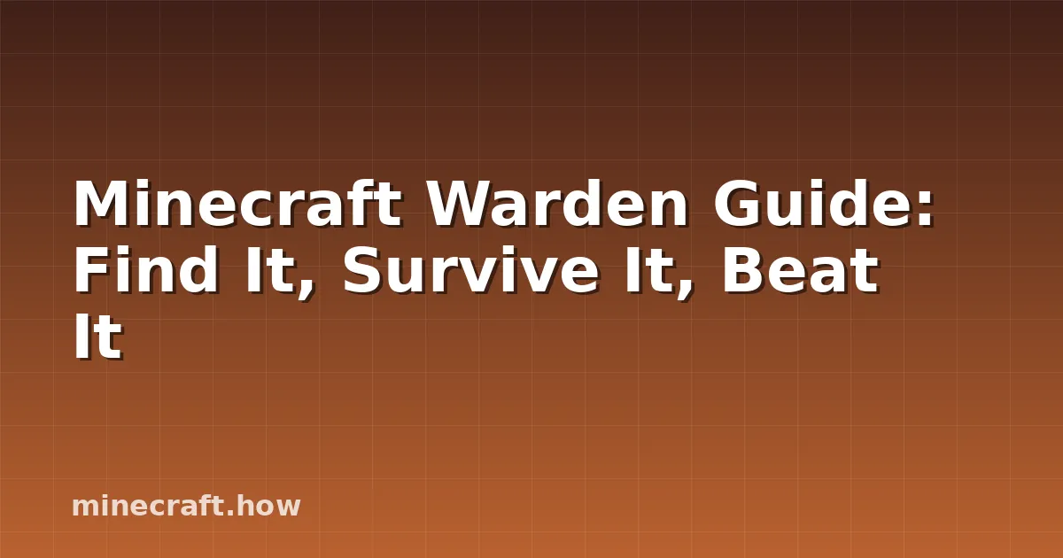 How to Find a Minecraft Ancient City and Loot It Safely