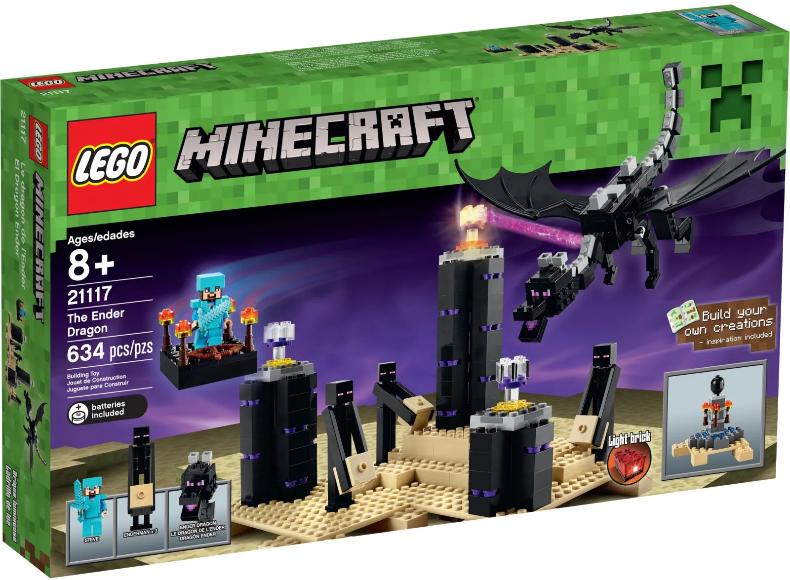 Minecraft Dragon Lego: Sets, Construcciones y Tips