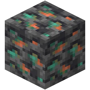 Deepslate Copper Ore JE2 in Minecraft