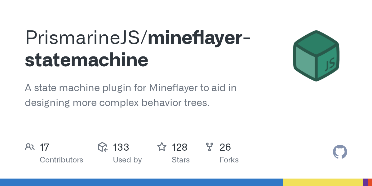 Building Smart Minecraft Bots with Mineflayer-Statemachine