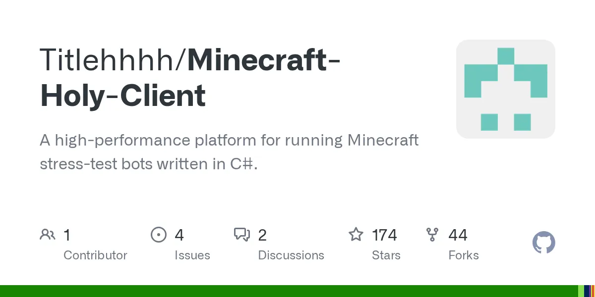 Minecraft Holy Client: Load Test Your Server