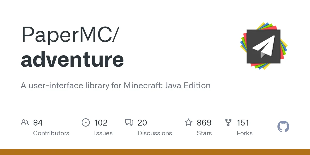 Adventure: Шаблоны форматированного текста для серверов Mine